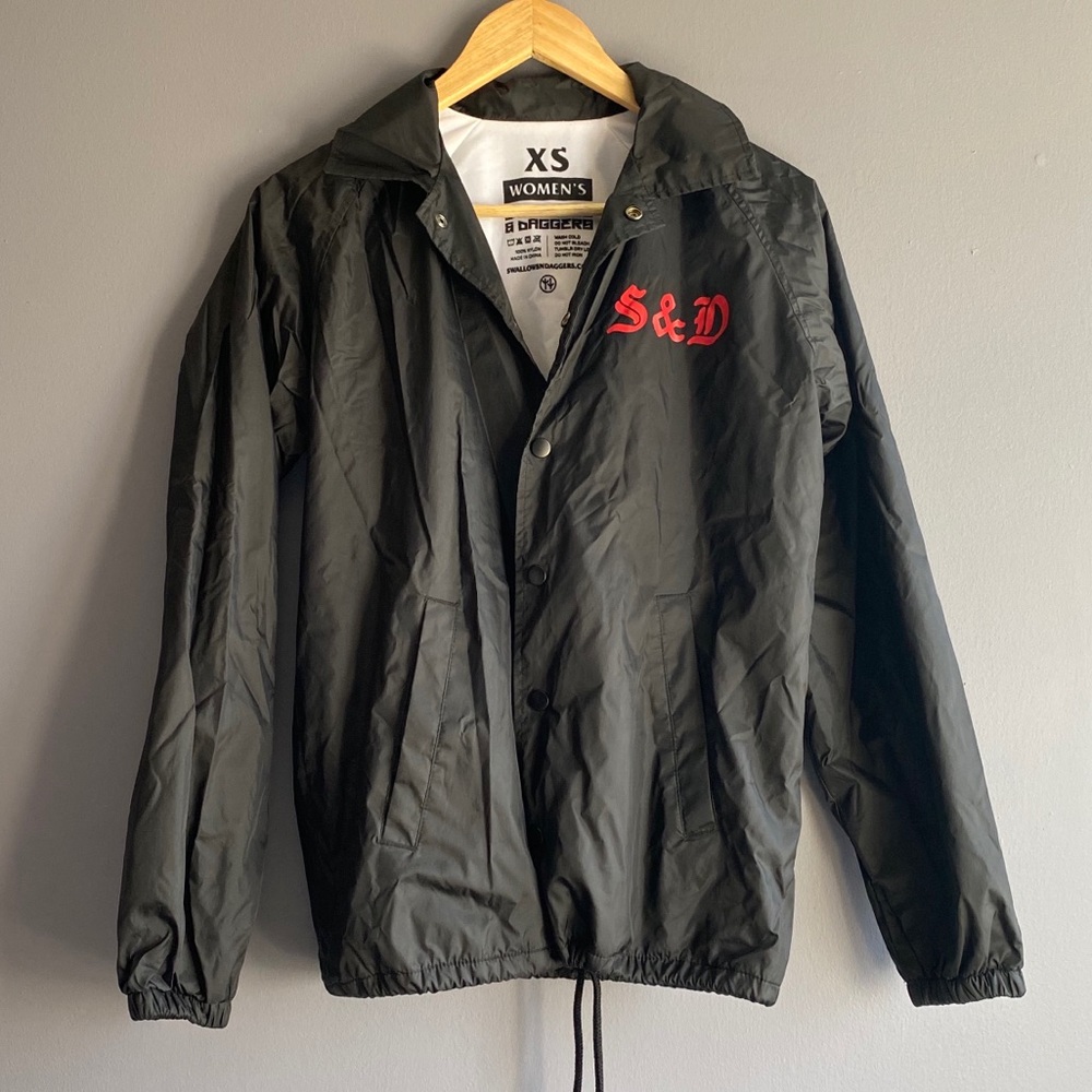 Swallows&Daggers Panther Red/Black Coaches Jacket